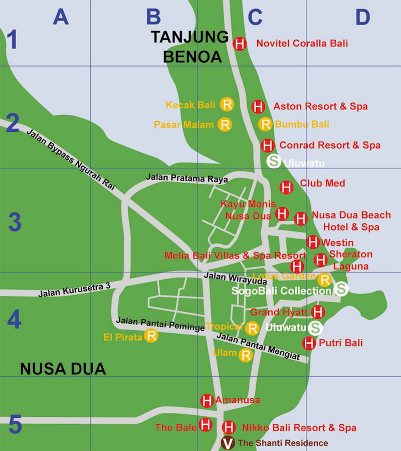 Indonesia, Bali, Nusa Dua